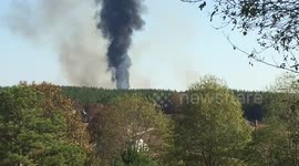 Fire Over Helena Alabama