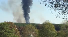 Fire Over Helena Alabama