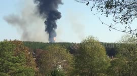 Fire Over Helena Alabama