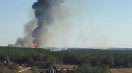 Fire Over Helena Alabama