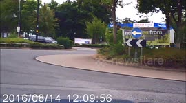 Tesco near miss, never bothered looking