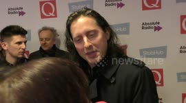 Interview with Libertines singer Carl Barat at Q Awards in London