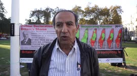 Days of Palestine protest against Balfour Declaration,London,UK