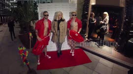Denise Van Outen arrives at Anna Lous Swimwear collection launch party