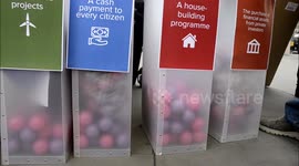 Protest at Bank of England to promote 'positive' use of money