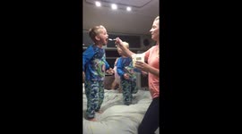 Bedtime game goes wrong!!