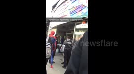 Real-life 'Spiderman' helps security officer to catch criminal