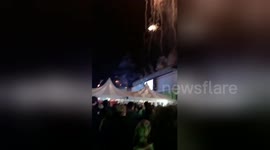 Newsflare Edit - Bristol fireworks head for crowd