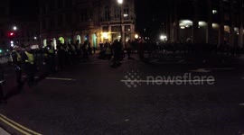 The Million Man Mask Protest In London