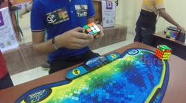 Dutch man, 20, sets new Rubik's Cube world record, solving puzzle in 4.74 seconds