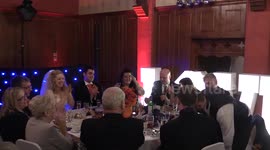 Best Man's Speech Explodes Into Flames At Wedding Reception