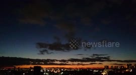 Cold lovely sunsets