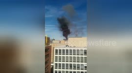 Newsflare Edit - Big fire in North West https://t.co/W27aMxhslE