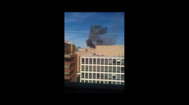 Big fire in North West (Follow-up stills in 4k)