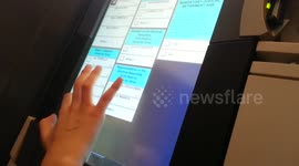 Grandson helps grandfather to vote for Trump on US election