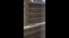 Inmates caught on camera 'passing contraband' between cells at UK prison
