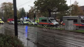 Tram derails in south London, injuring at least 40 people