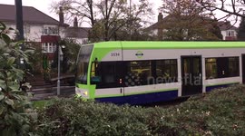 Crodyon Major Tram Accident 2016 Tram Footage