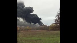 Massive fire at former steel site in Buffalo, NY