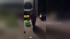 Newsflare Edit - Cutest lil boy playing his guitar