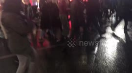 Protesters march against Donald Trump in New York
