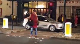 Spartans out and about  on the street In Bethnal Green