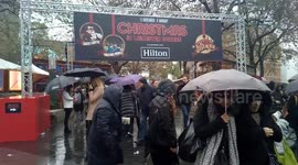 Christmas in Leicester Square, Soho,London,UK