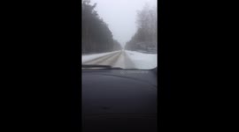 Ukraine first snow