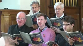 Remembrance Sunday at the American church London