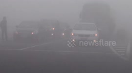 Heavy smog in southern China