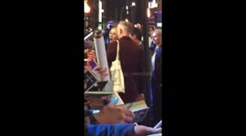 JK Rowling signing autographs for 'Fantastic Beasts and Where to Find Them'