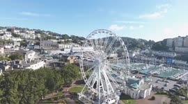 Torquay UK Drone footage.