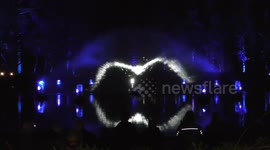 The Enchanted Forest 2016 'Shimmer' sound & light event in Perthshire, Scotland
