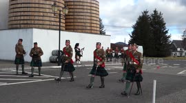 Royal Regiment of Scotland 2016 Army pace-stick competition at Dalwhinnie Distillery
