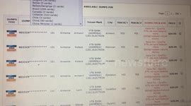 Http://skimmerdumps.de sell dumps track peru/china/uk/eu