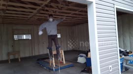 EPIC FAIL on stilts!