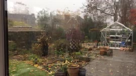 Newsflare Edit - Mini tornado hits the Midlands, UK