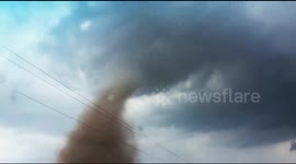 Massive Tornado hits South Africa