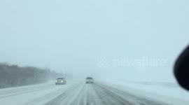 Blizzard Continues in Minnesota