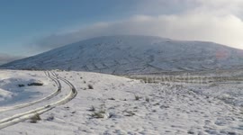 Beautiful First Snow Of Season On Slieve Gallion Mountain!