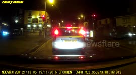 Alfreton road dangerous overtake