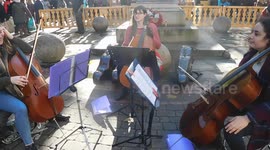 AMAZING CLASSICAL MUSICIANS  ST ANNES SQ MANCHESTER !!A
