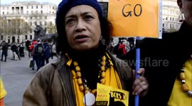 Malaysian elections march central london