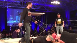 WARNING GRAPHIC HARDCORE WRESTLING CONTENT
