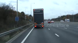 M25 dangerous driving