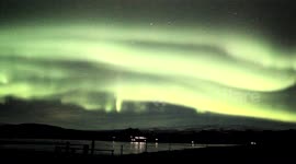 timelapse Northern Lights southern Iceland nov.21st