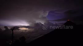 Stunning timelapse of a lightning storm over active Guatemalan volcano