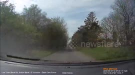 Nearly Hit A Moving Plane!