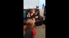 Girl cries because she wants trampoline after watching John Lewis Christmas ad