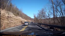 Dash Camera - Bad driver in Pennsylvania